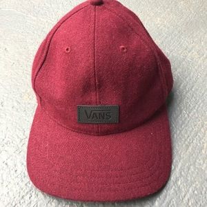 Vans burgundy dat hat